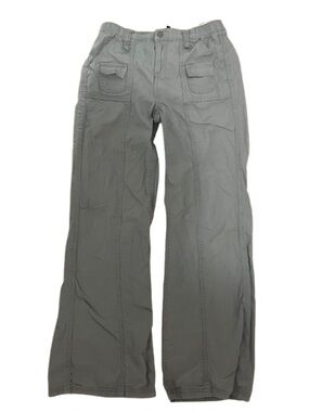 H&M Light Gray Cargo Pants with Front Patch Pockets